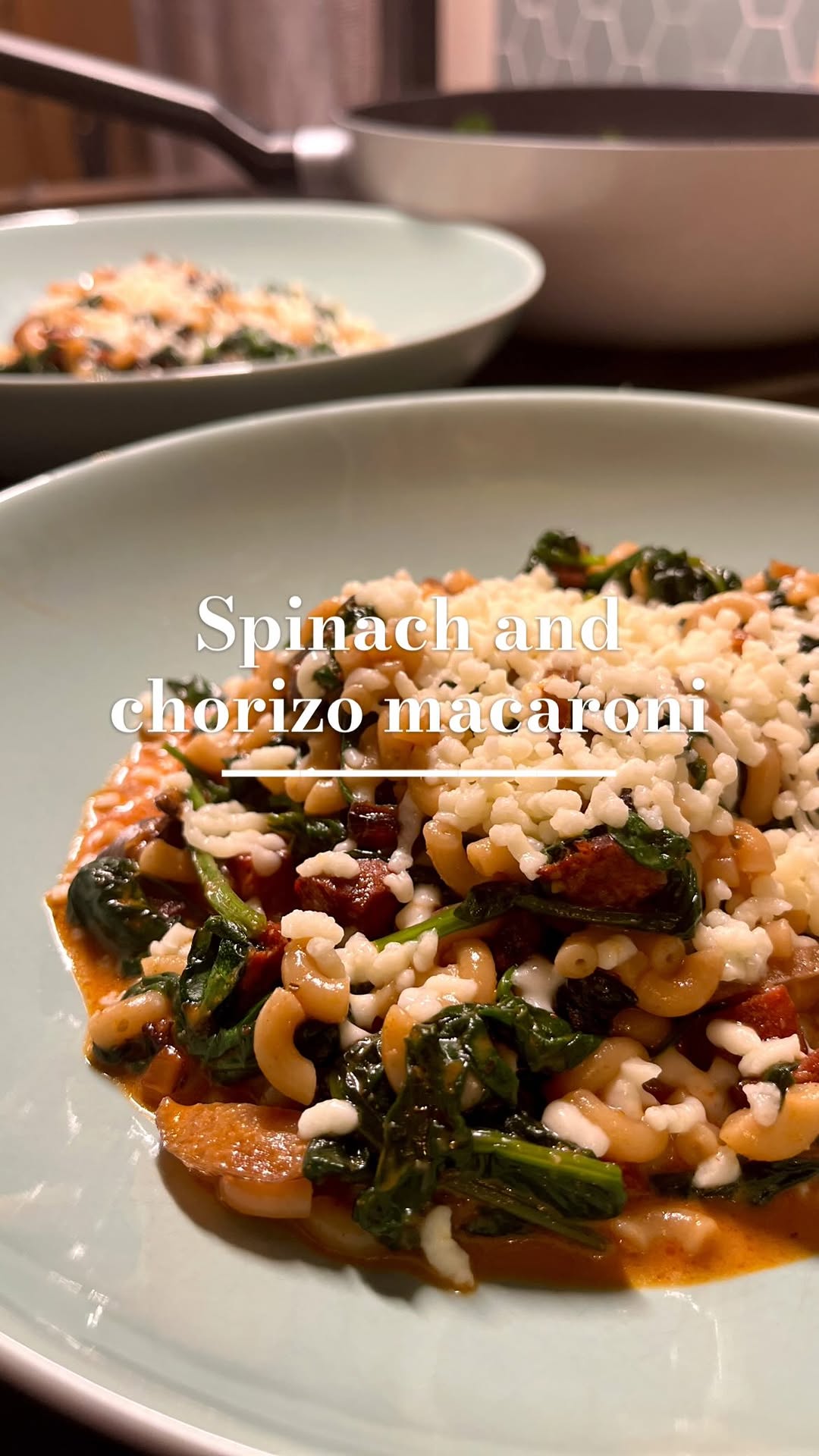 Spinach and Chorizo Macaroni