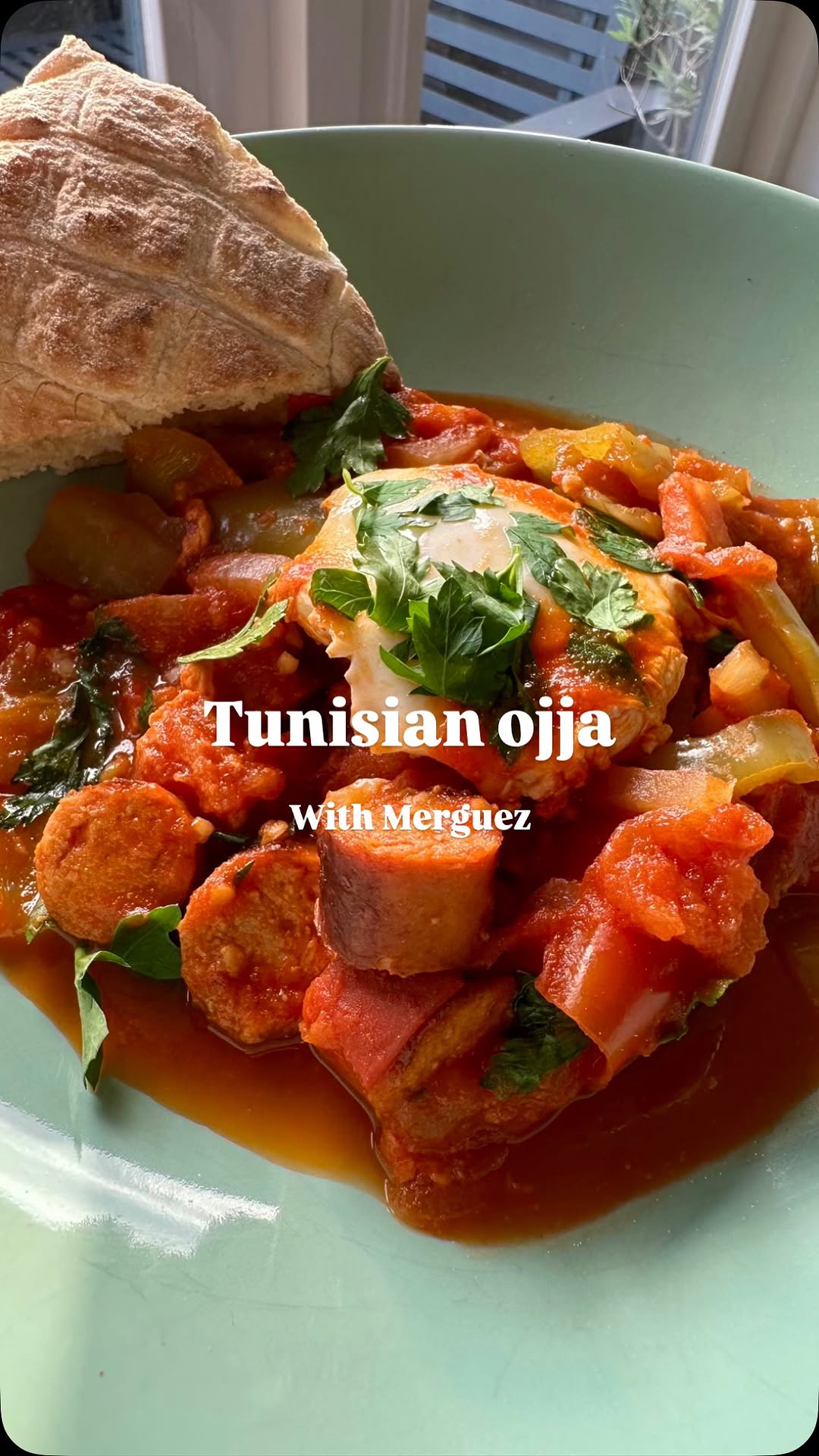 Tunisische Ojja met merguez