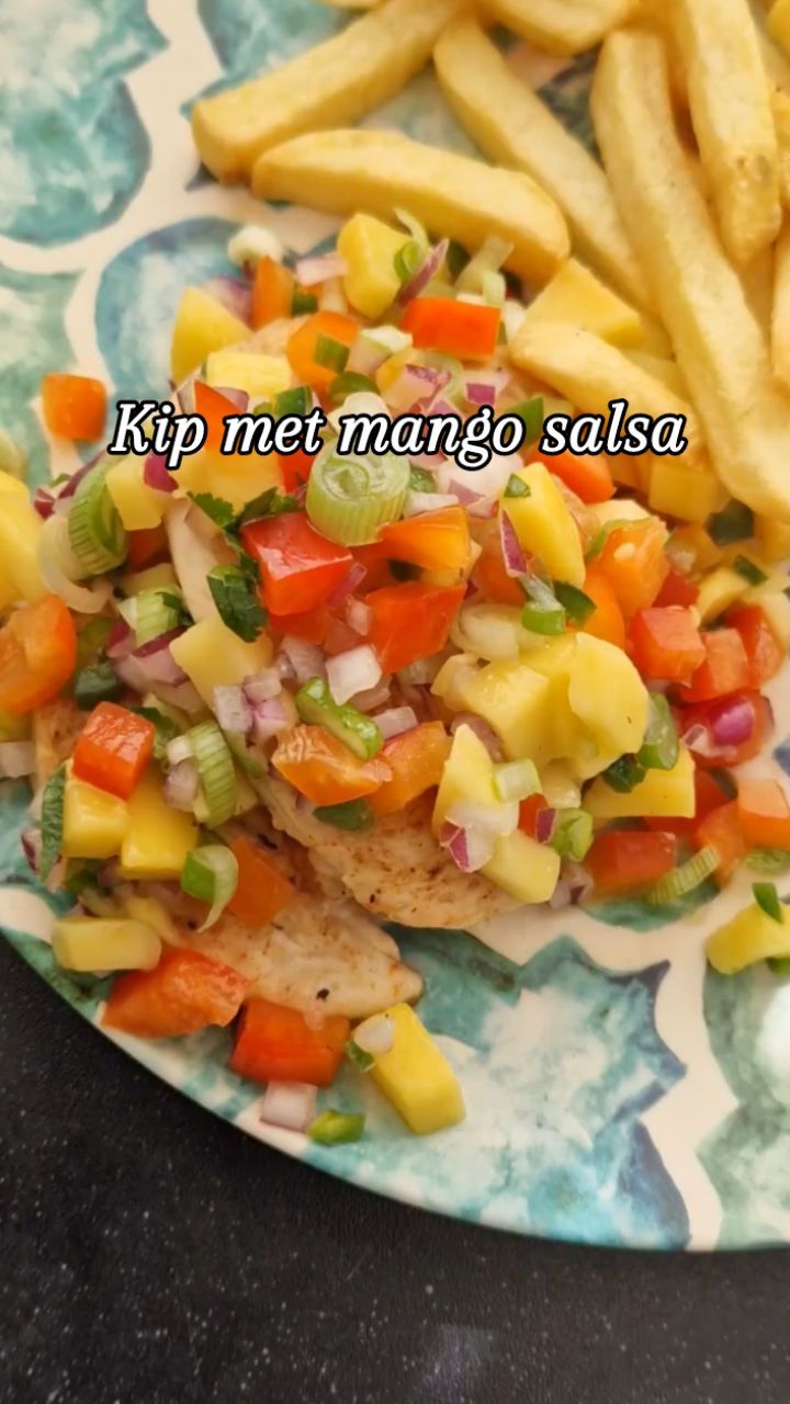 Kip met mango salsa