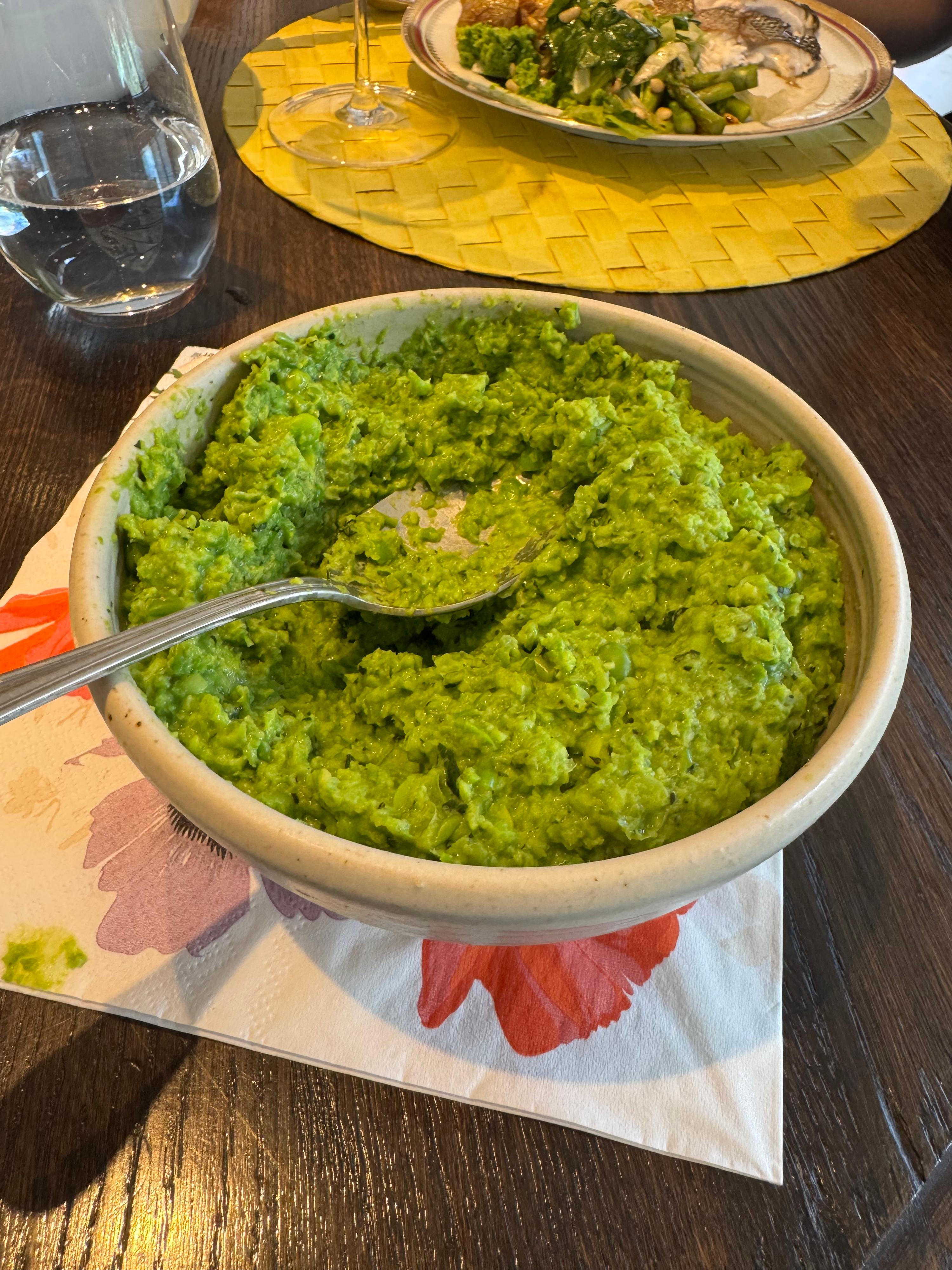 Romige Doperwtenpuree met Munt