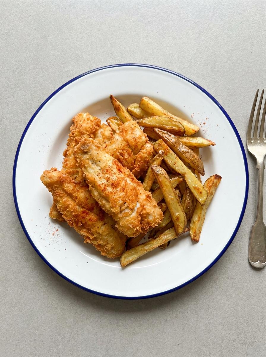 Airfryer Fish and Chips