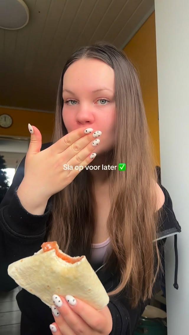 Lunch Wrap met zalm, avocado en kaas