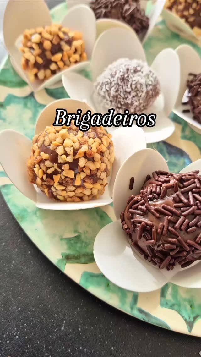 Brigadeiros (Braziliaanse Chocoladeballetjes)