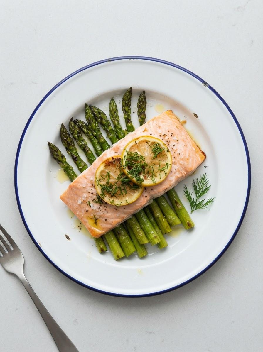 Eiwitrijke zalm uit de oven