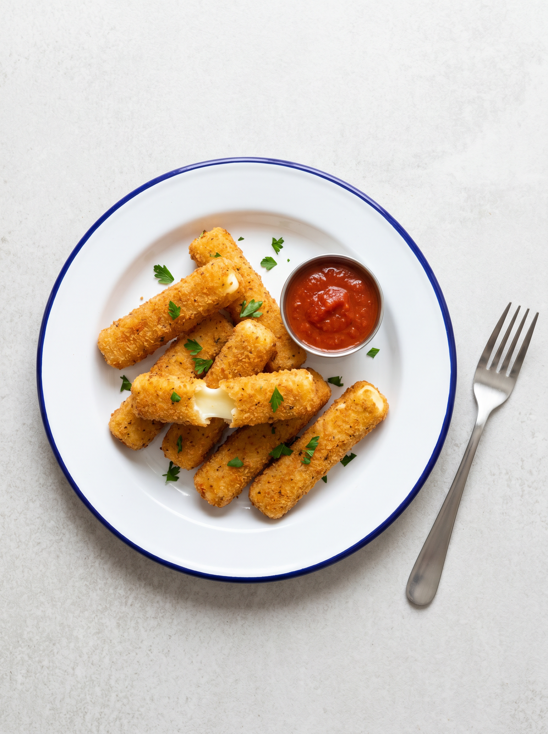 Mozzarella sticks airfryer