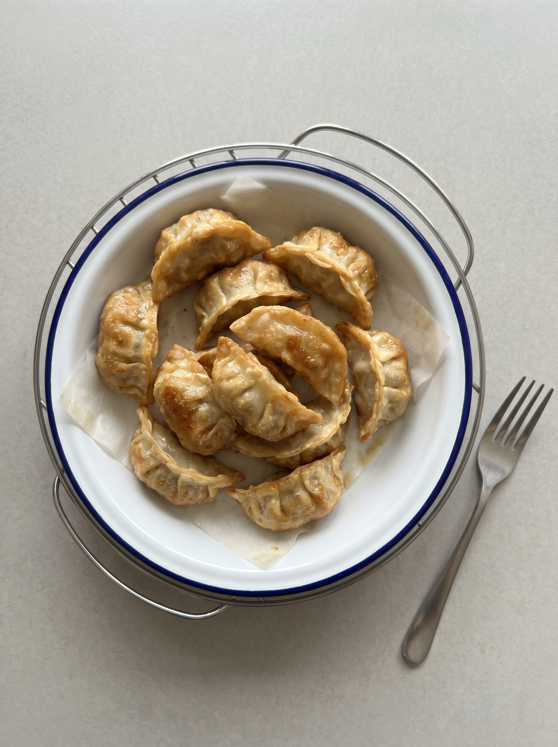 Dumplings in de airfryer