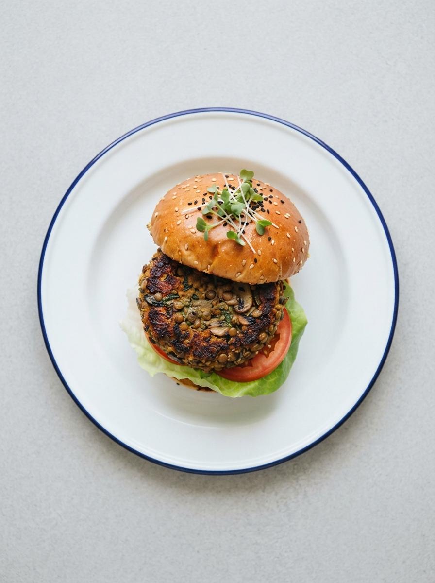 Vegan burger