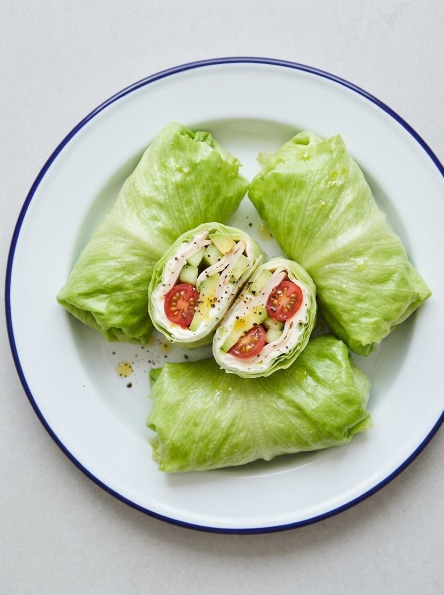 Koolhydraatarme lunchwraps
