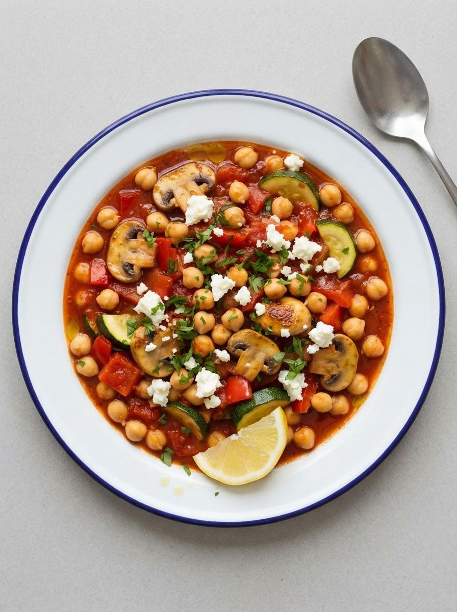 Vegetarische eenpansgerecht