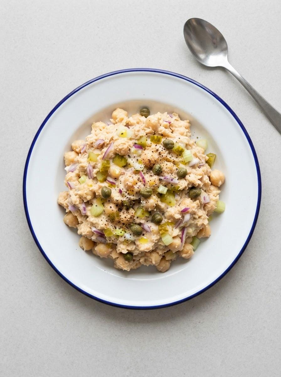 Vegetarische tonijnsalade