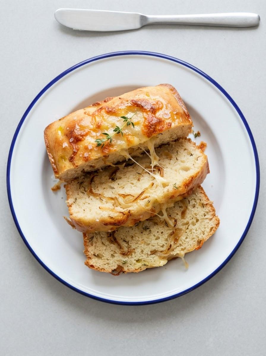 Koolhydraatarm uienbrood