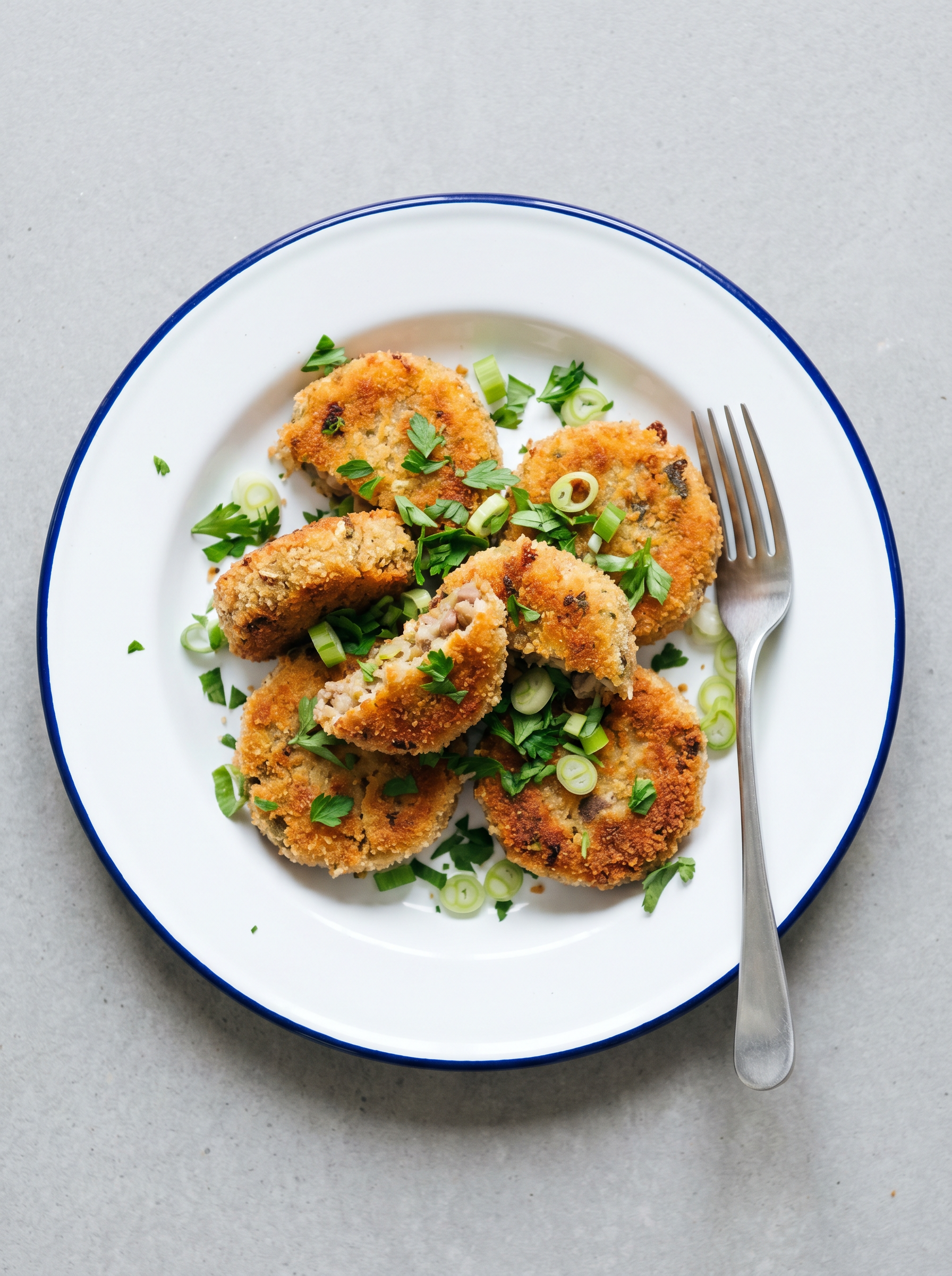 Bamischijf in de airfryer