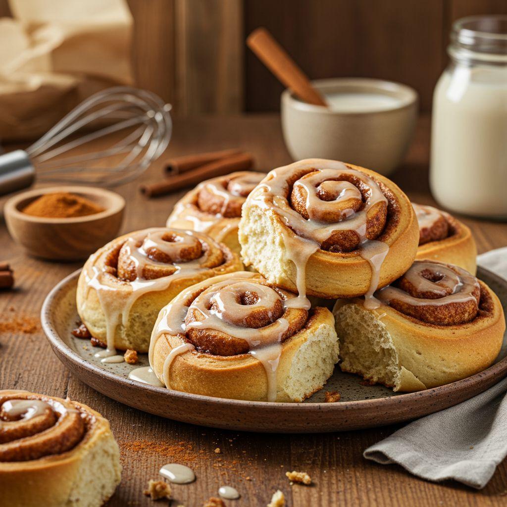 Wolkige Vegan Kaneelbroodjes om van te Smullen