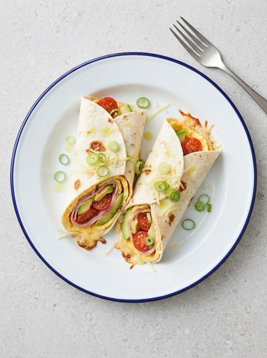 Snelle eierwrap