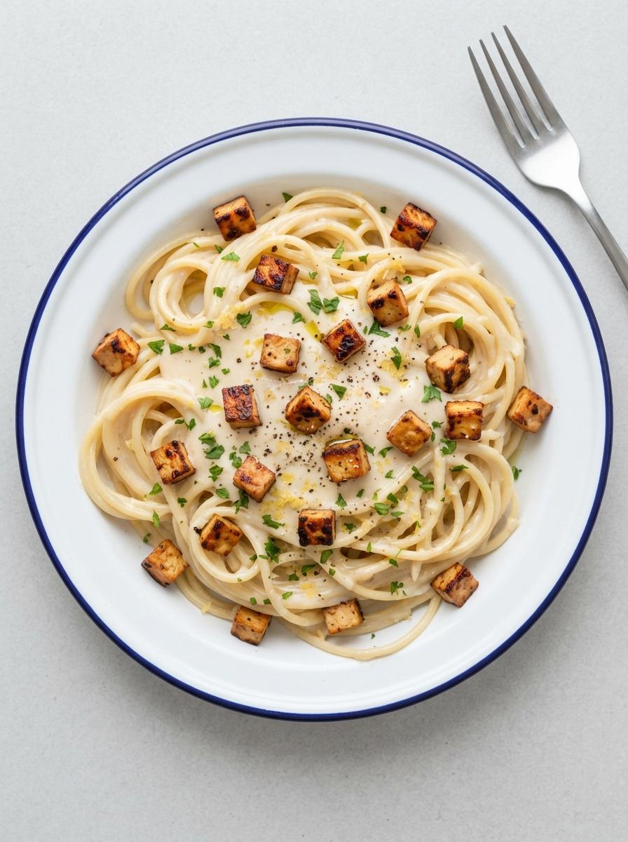 Vegan carbonara