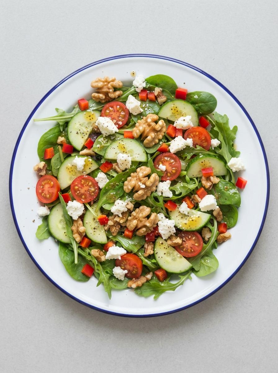 Vegetarische maaltijdsalade