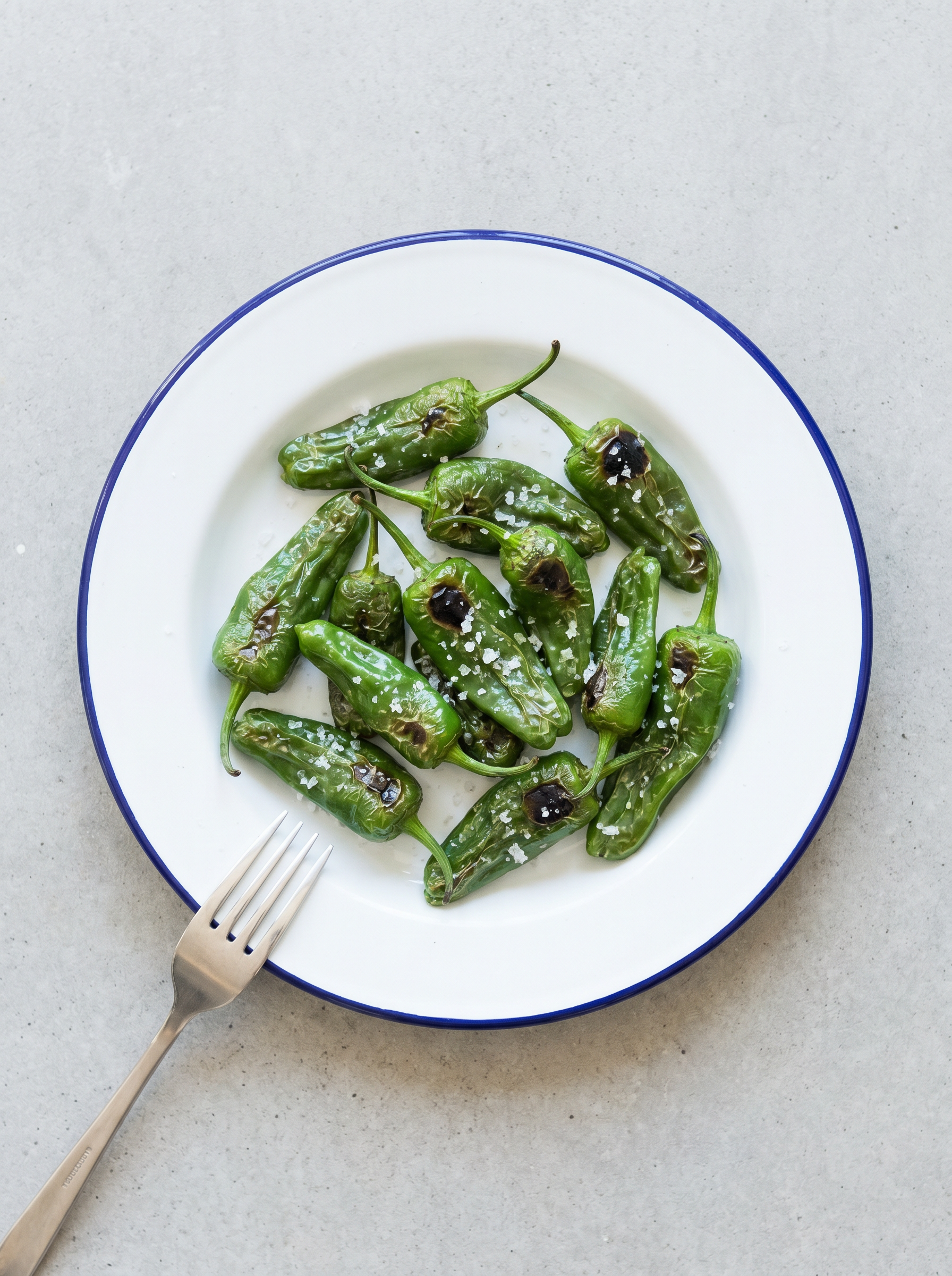 Padron pepertjes uit de airfryer