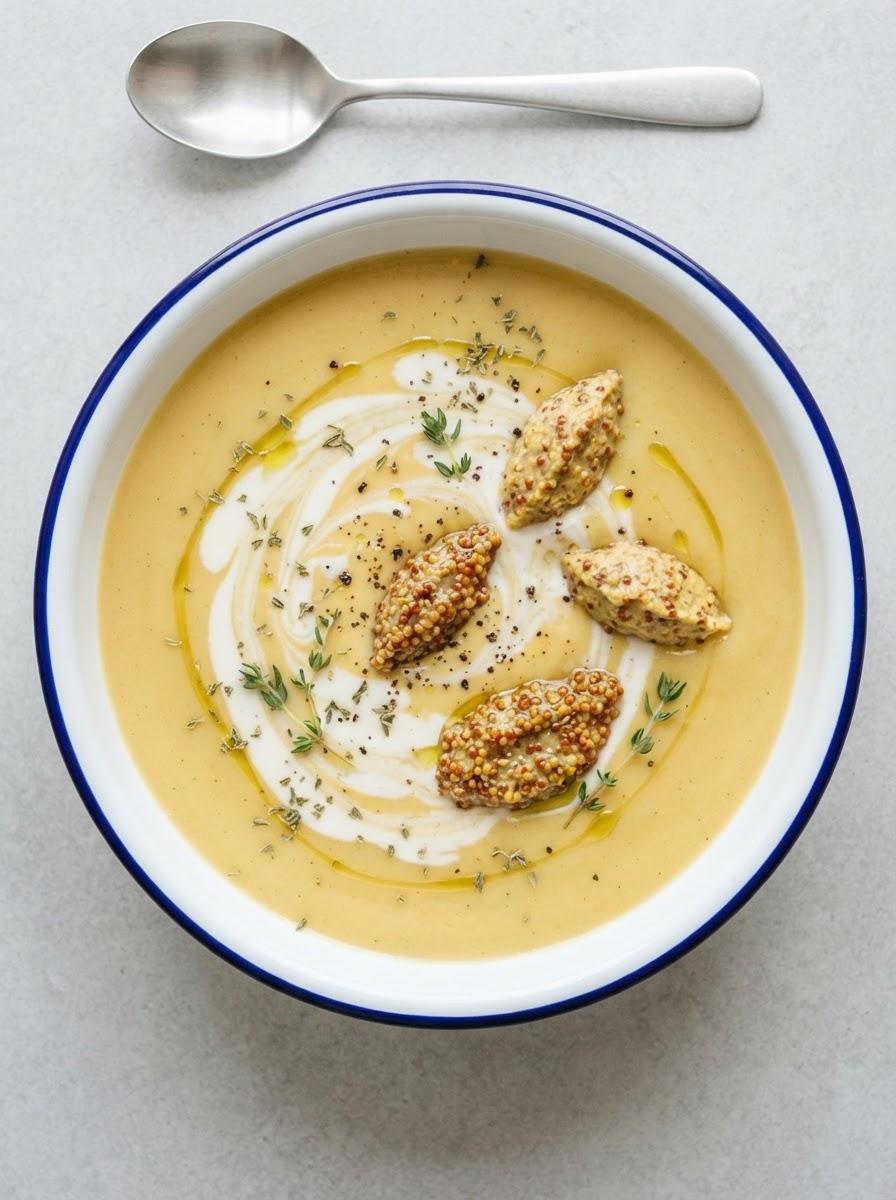 Vegan mosterdsoep