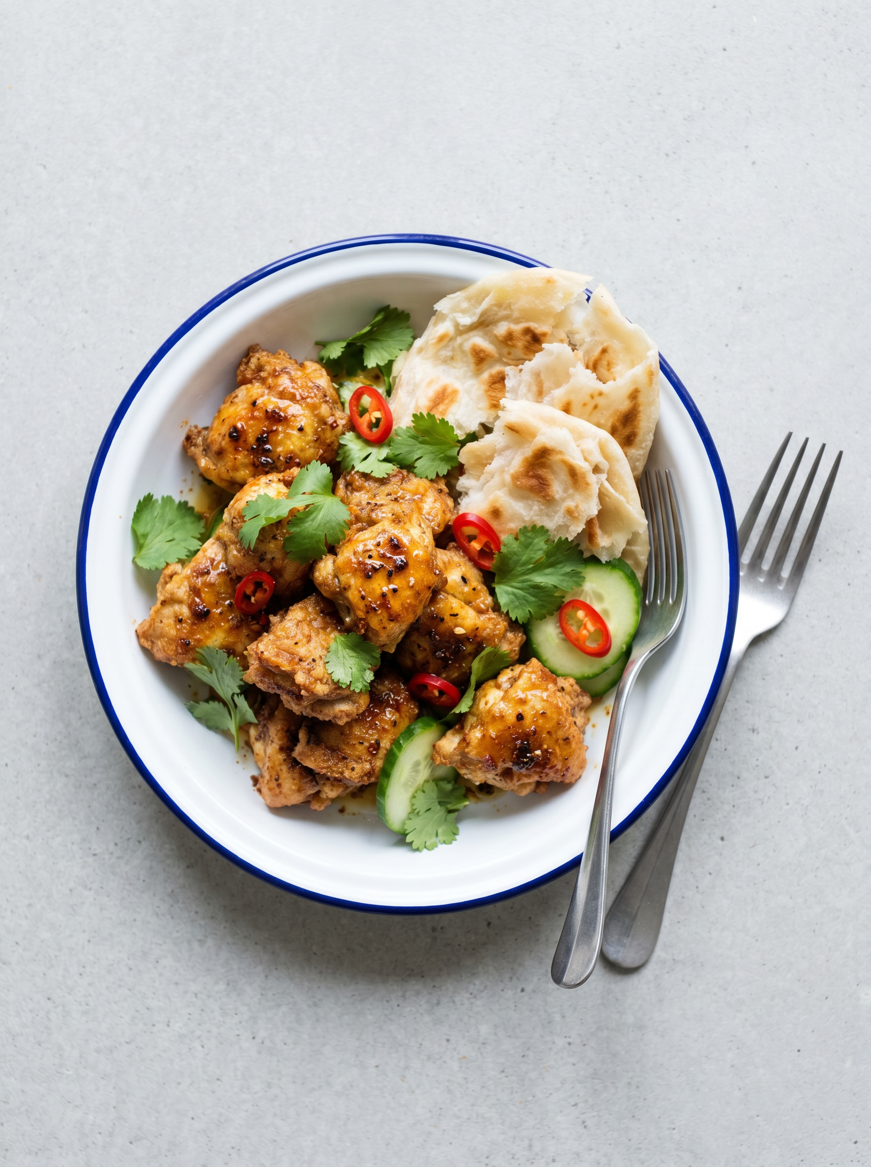 Roti Kip uit de Airfryer