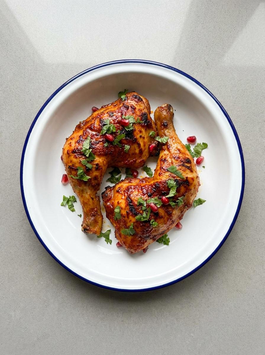 Harissa kip uit de airfryer