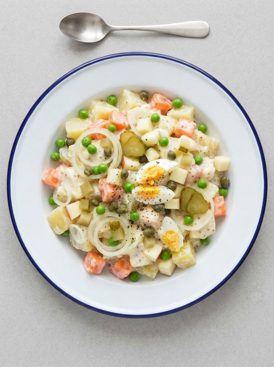 Vegetarische koude schotel