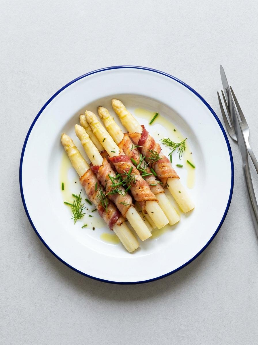 Asperges met spek