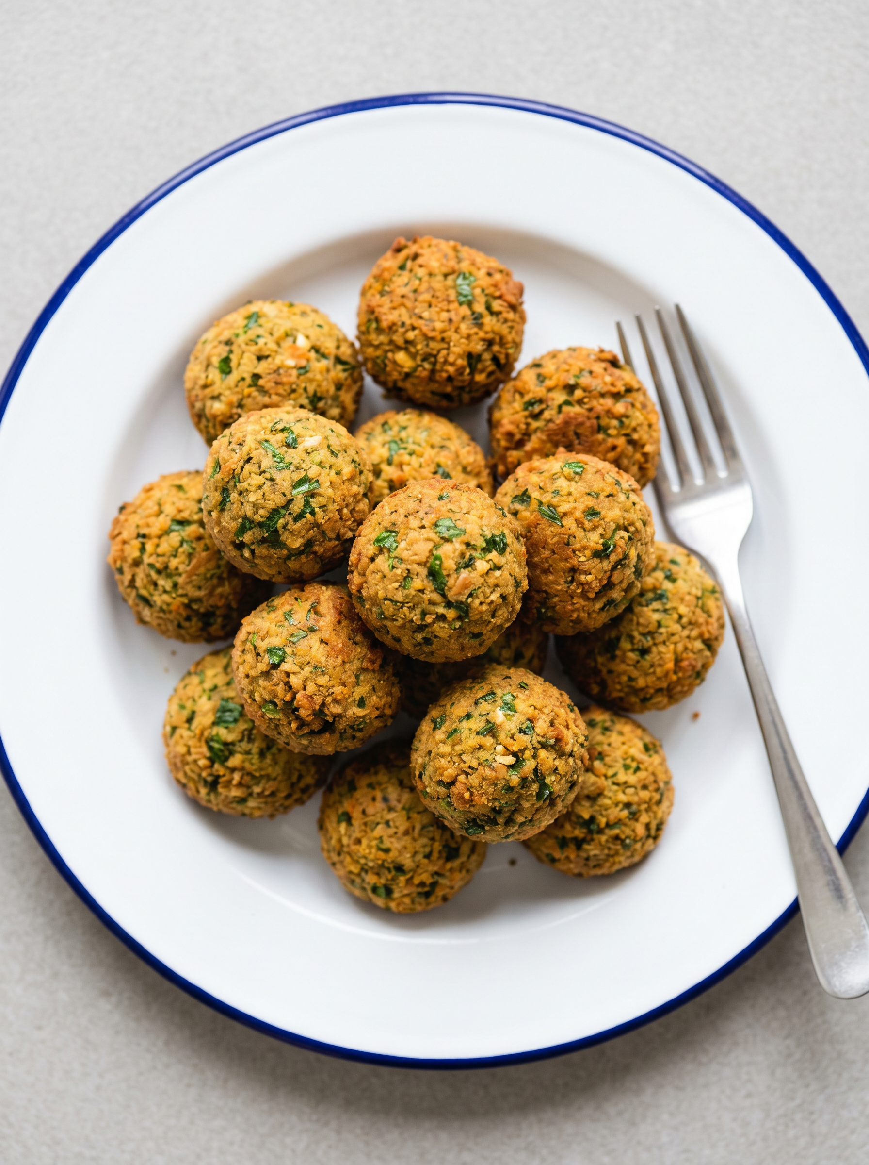 Airfryer falafel