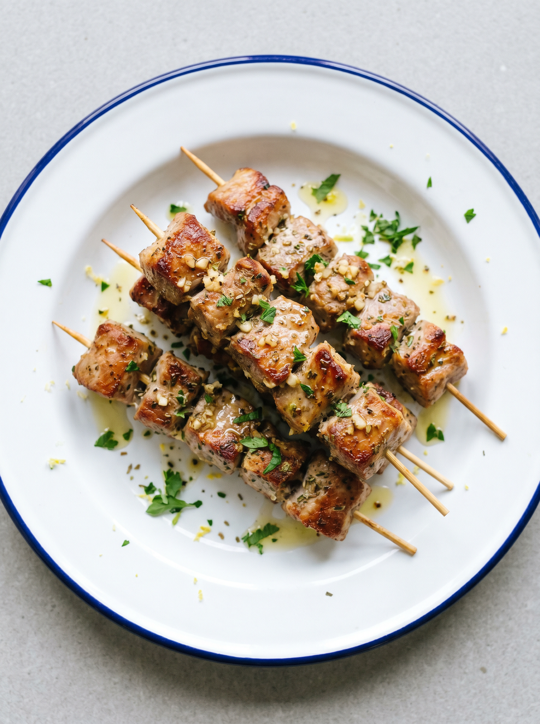 Souvlaki Varkenshaas uit de Airfryer