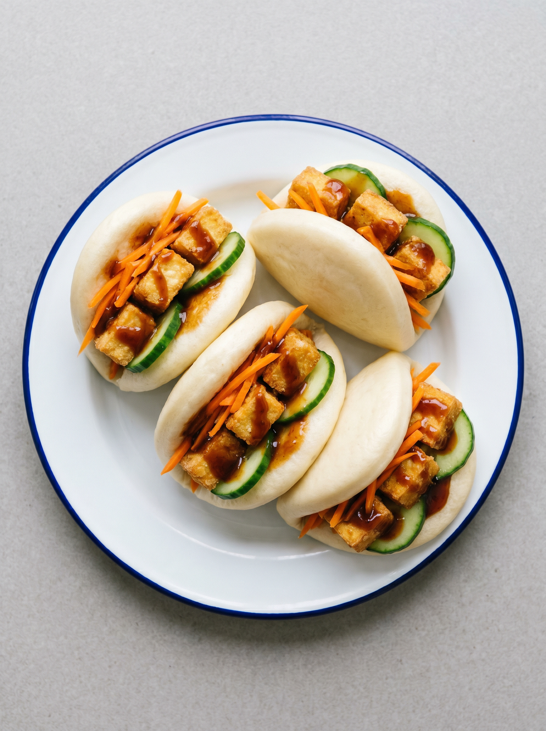 Crispy Tofu Bao in de Airfryer
