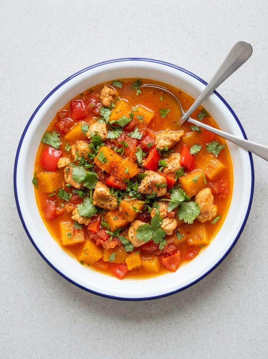 Caloriearme pompoenstoof