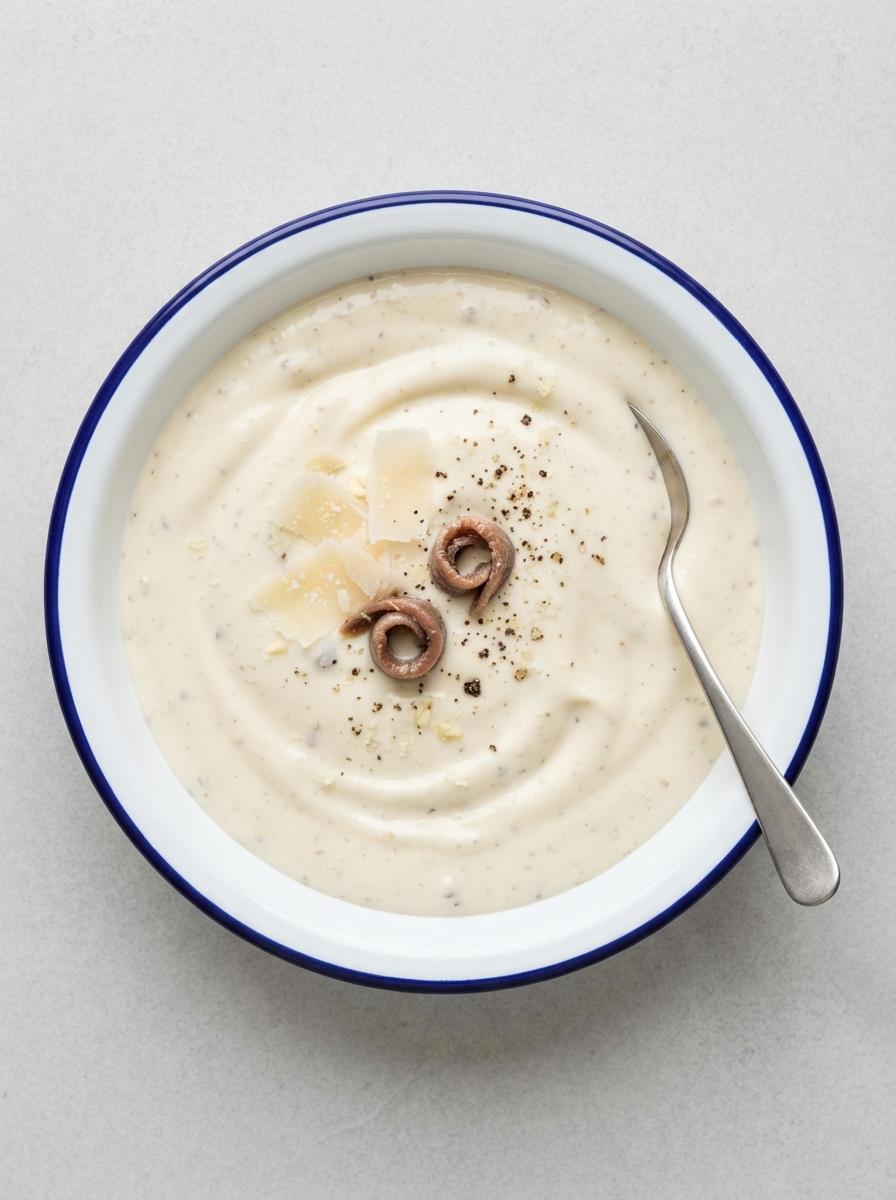 Eiwitrijke Caesar-dressing met Griekse yoghurt