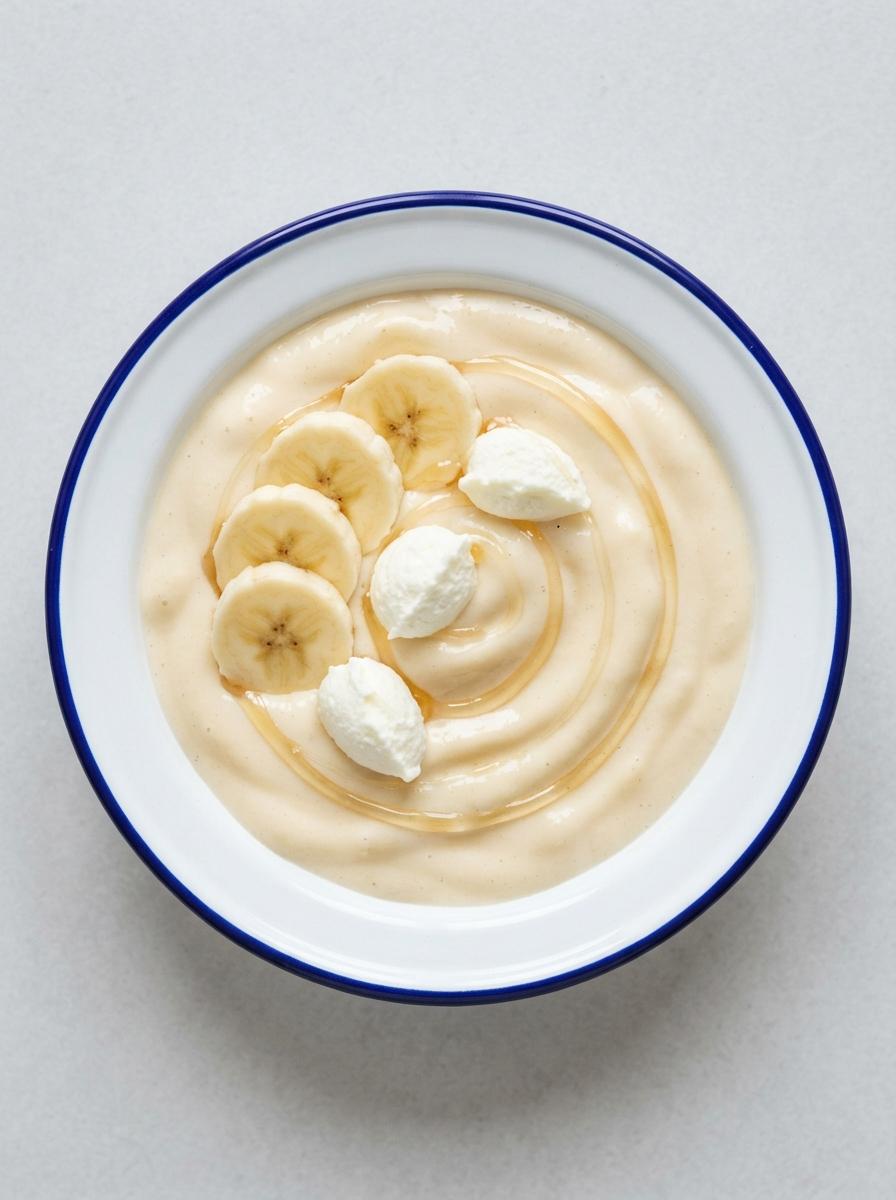 Eiwitrijke proteïne shake met banaan en kwark