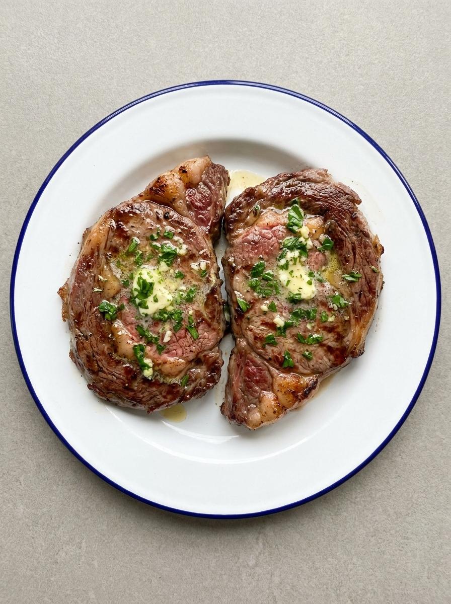 Steak met kruidenboter