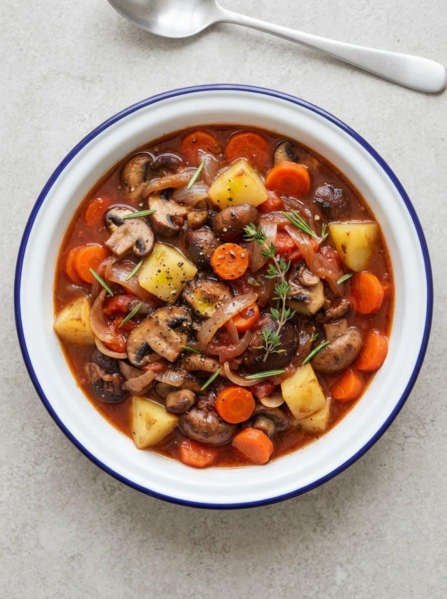 Vegetarische slowcookerstoof