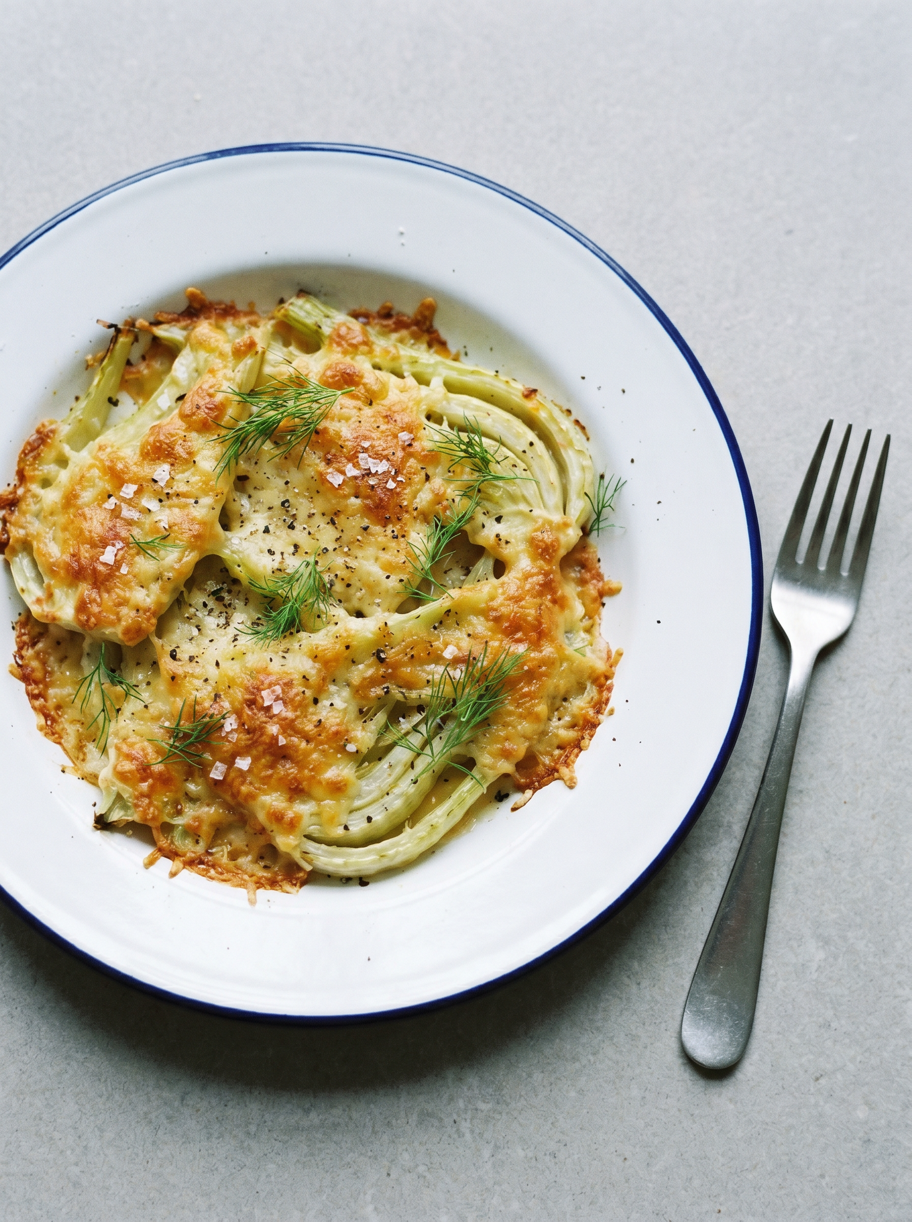 Venkel met Parmezaan uit de Airfryer