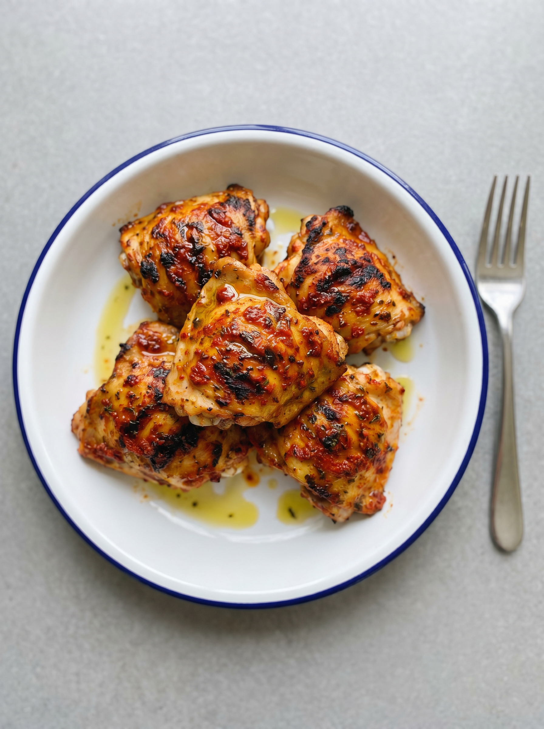 Harissa Kippendijen uit de Airfryer