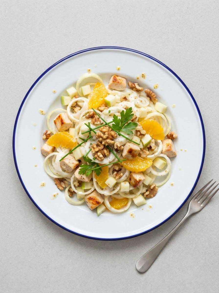 Caloriearme witlofsalade
