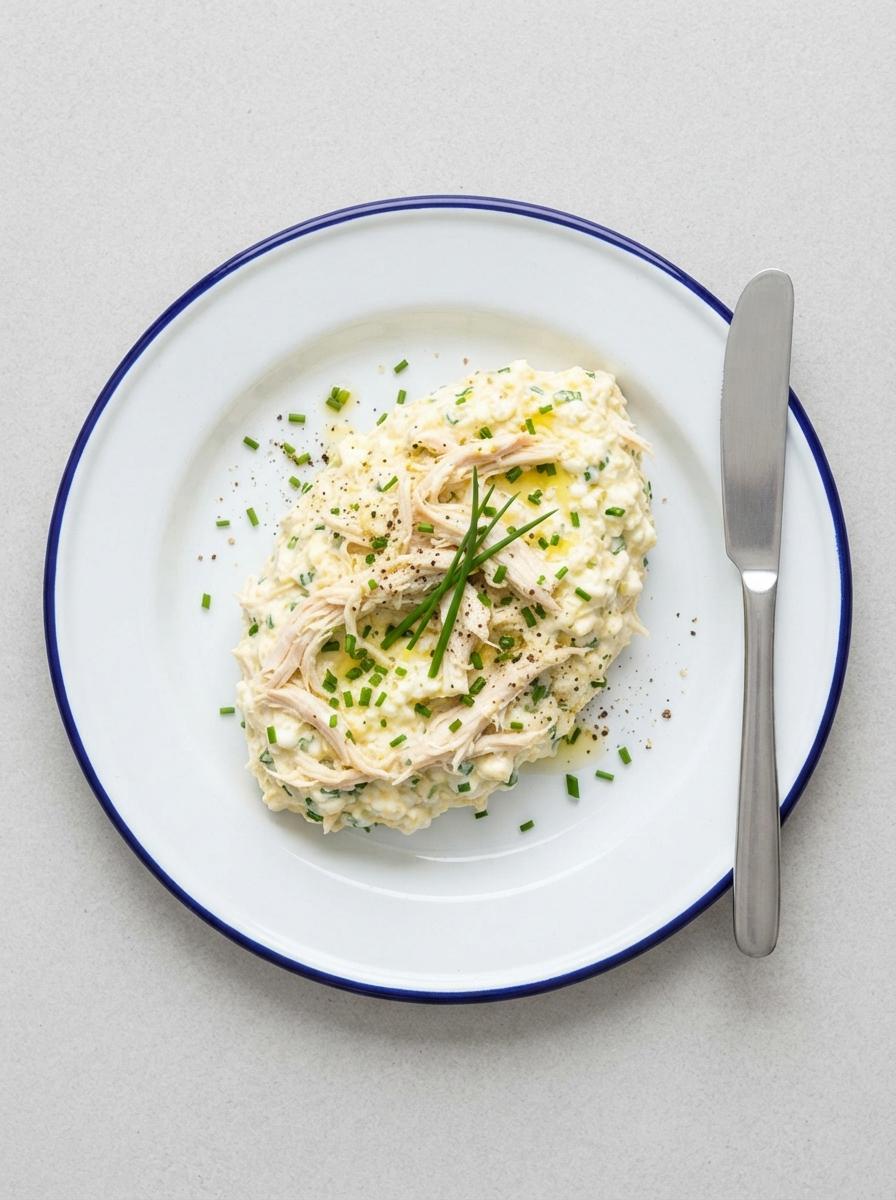 Eiwitrijke zelfgemaakte kipfilet-beleg
