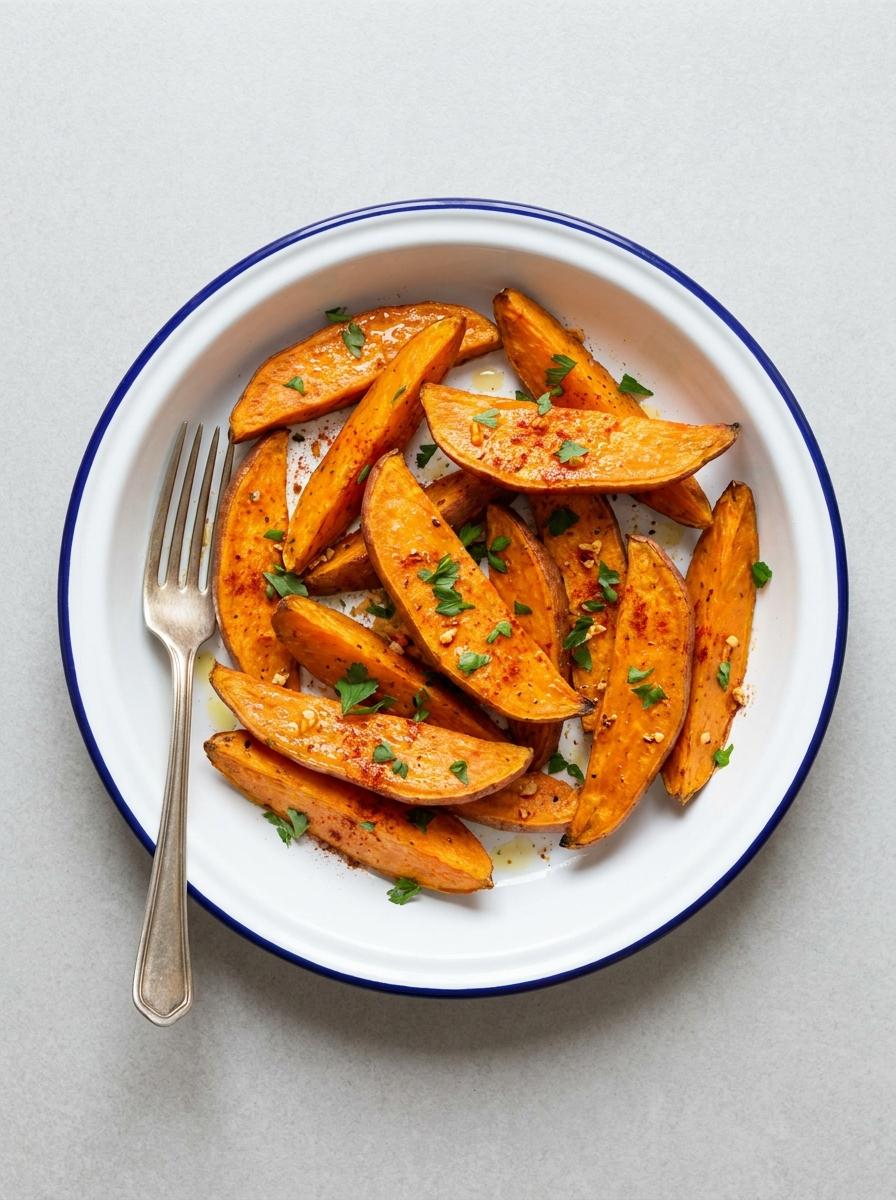 Zoete Aardappel Partjes uit de Airfryer