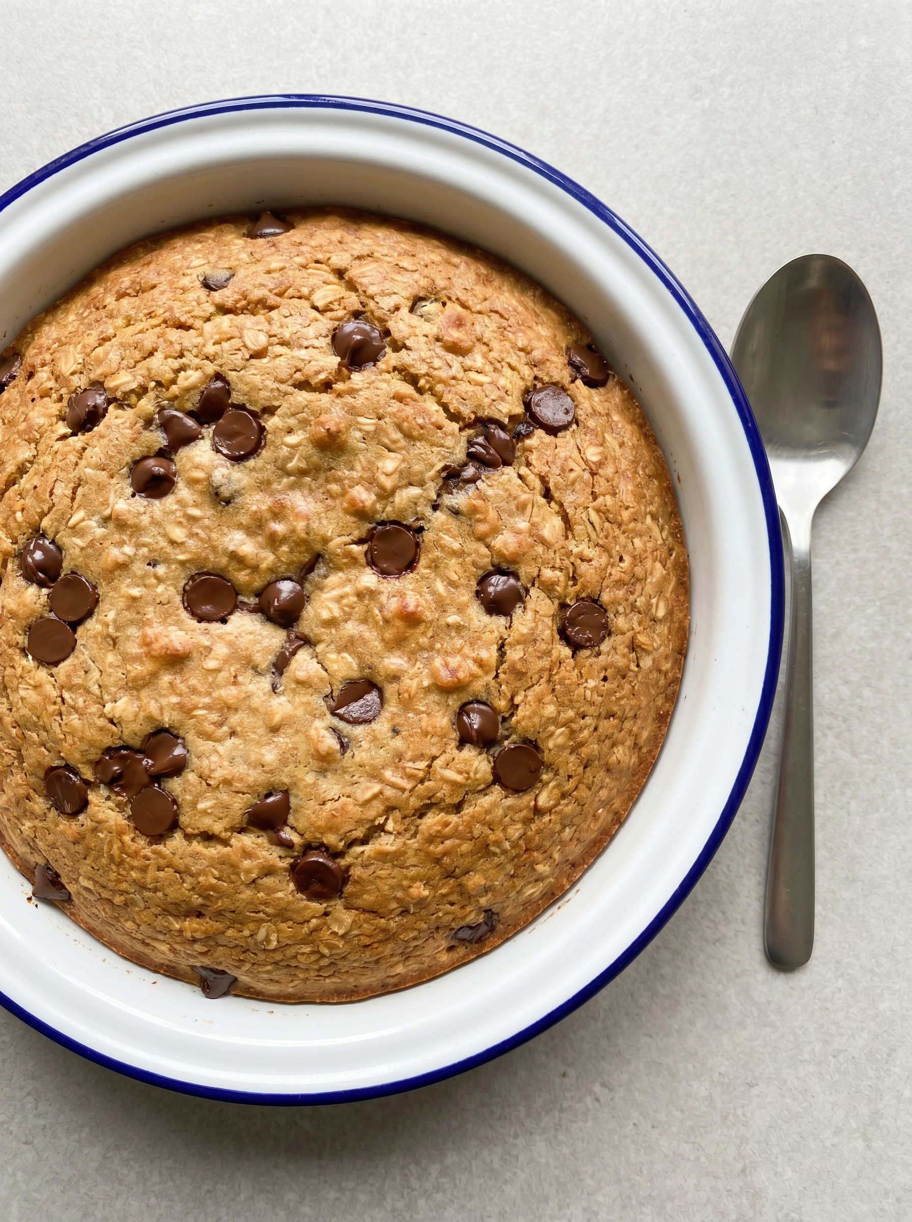 Baked oats in de airfryer