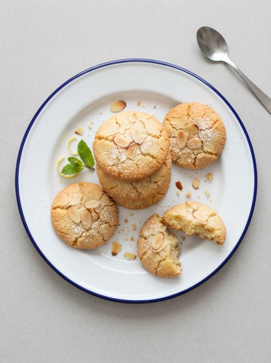 Koolhydraatarme zoete amandelkoekjes