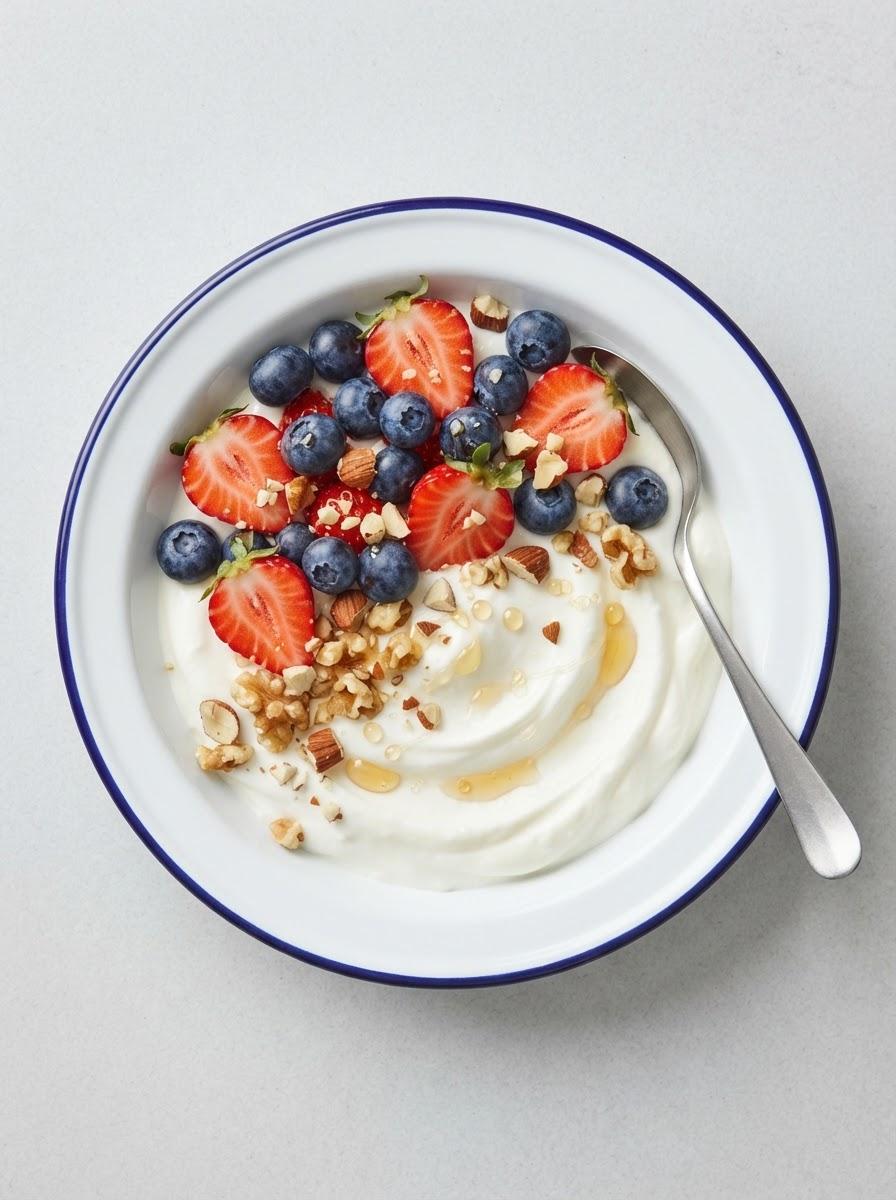 Eiwitrijke Skyr bowl met vers fruit