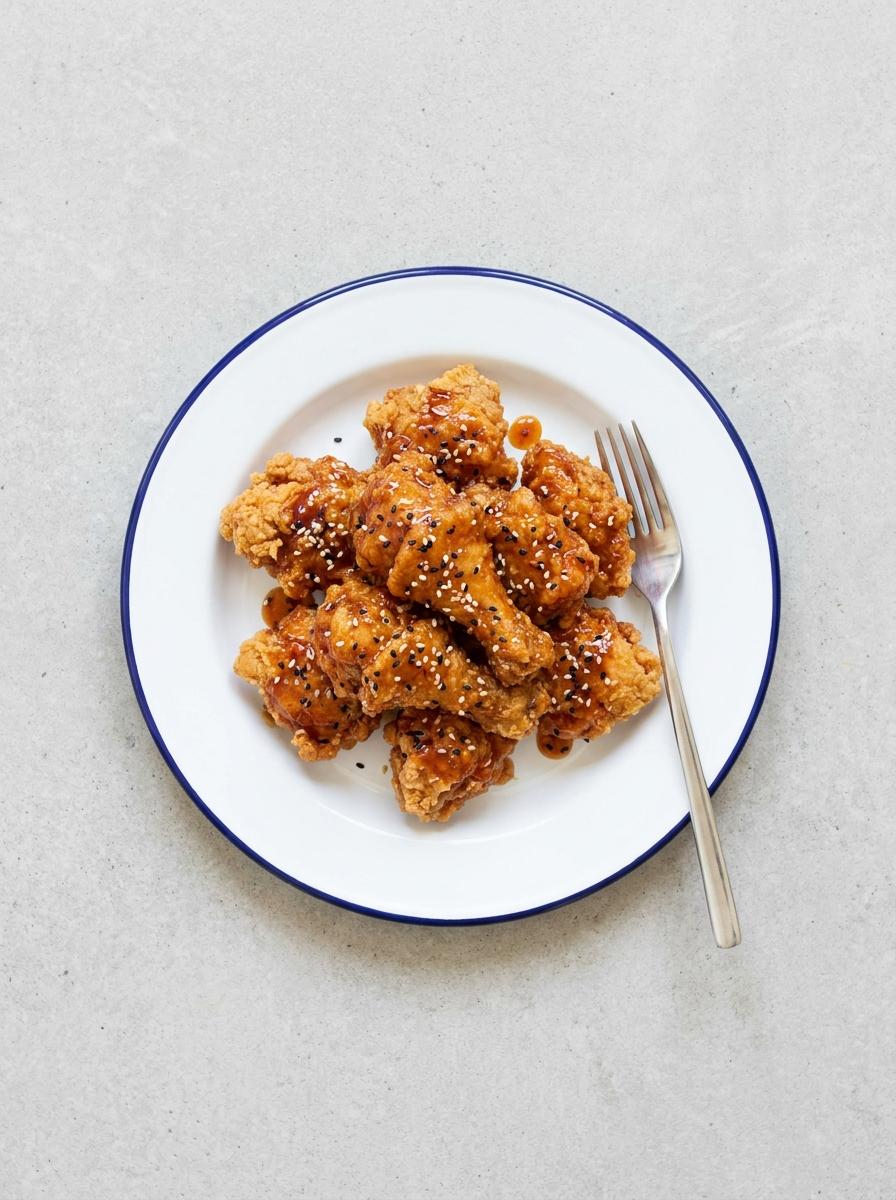 Koreaanse Fried Chicken uit de Airfryer