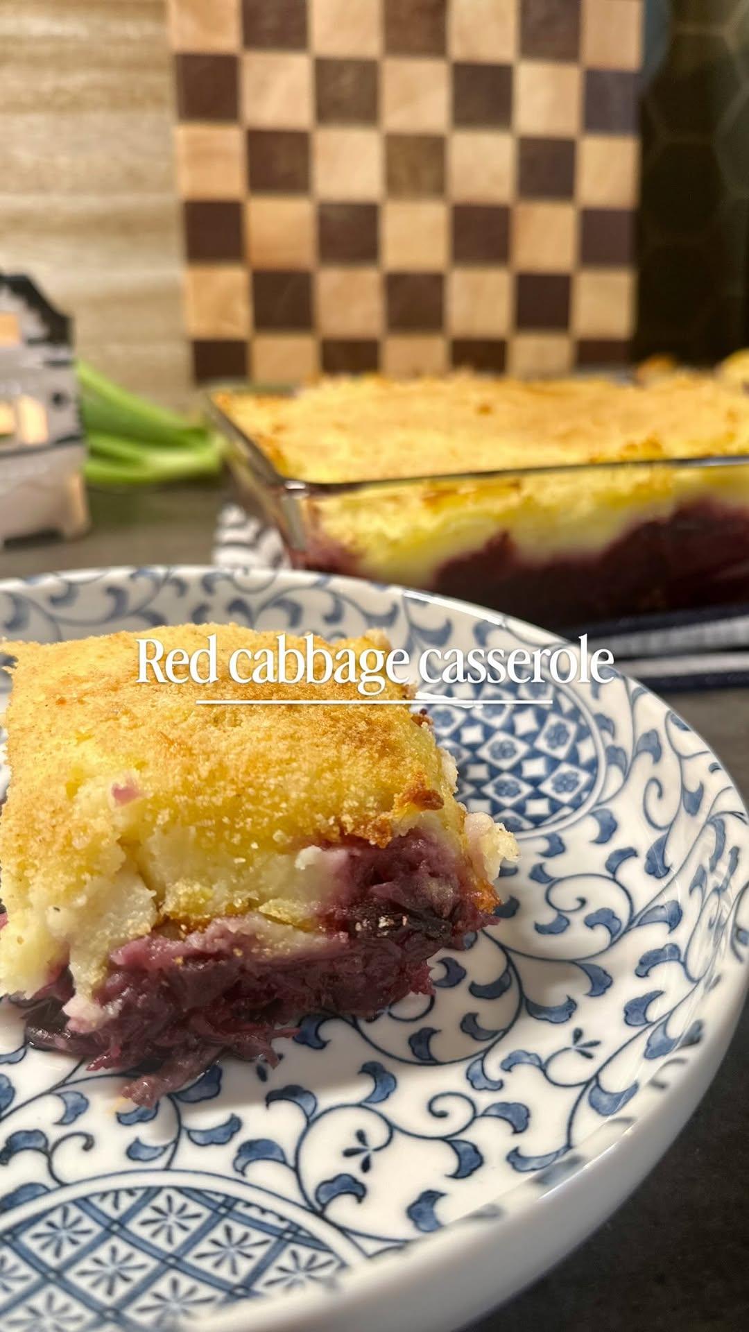 Red Cabbage Casserole