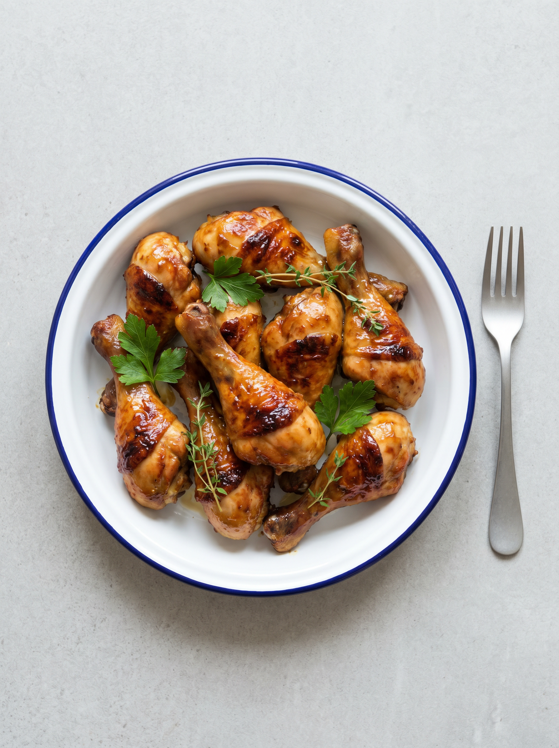 Honing Mosterd Kip in de Airfryer