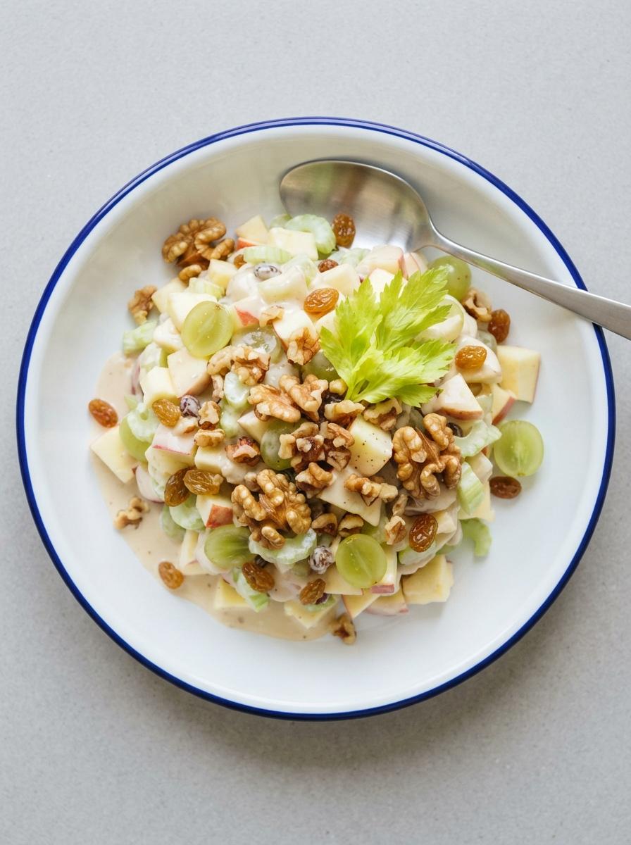 Vegan Waldorfsalade