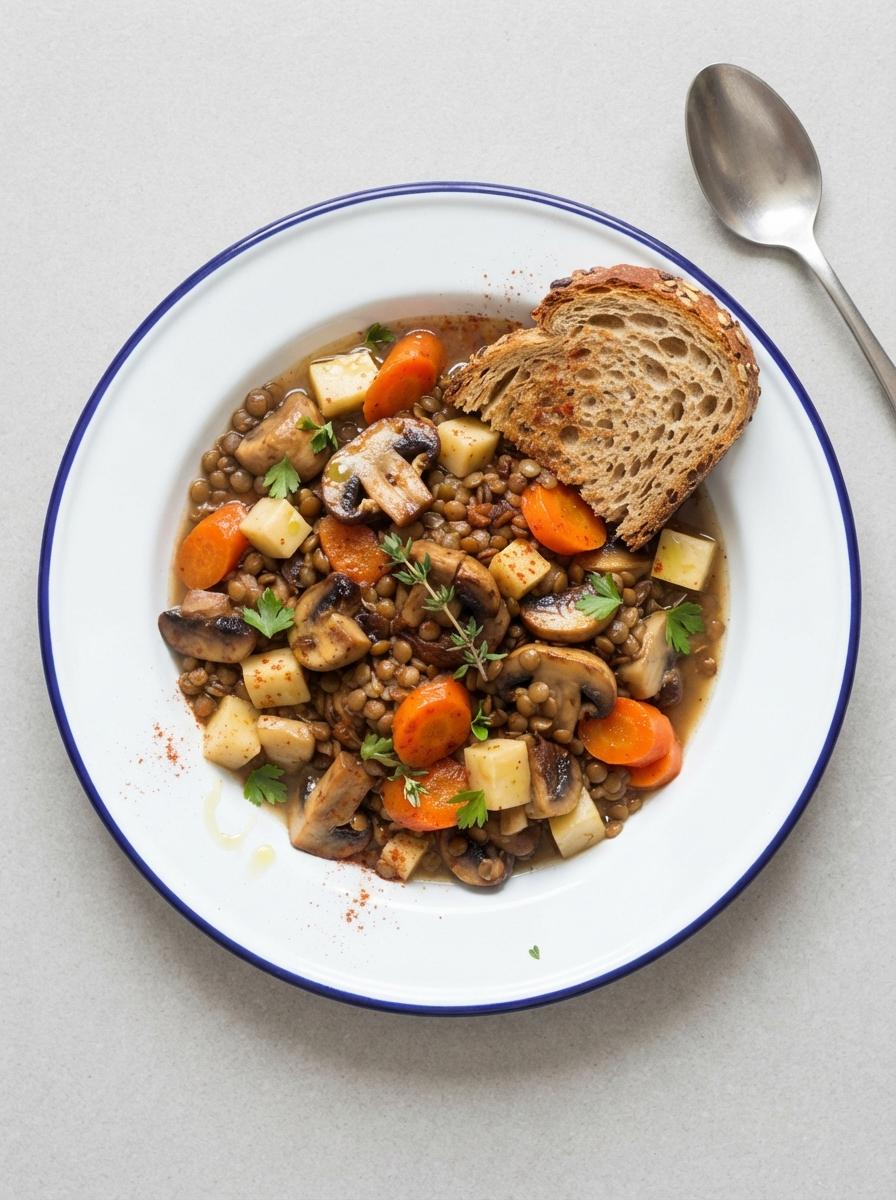 Vegetarische herfststoof