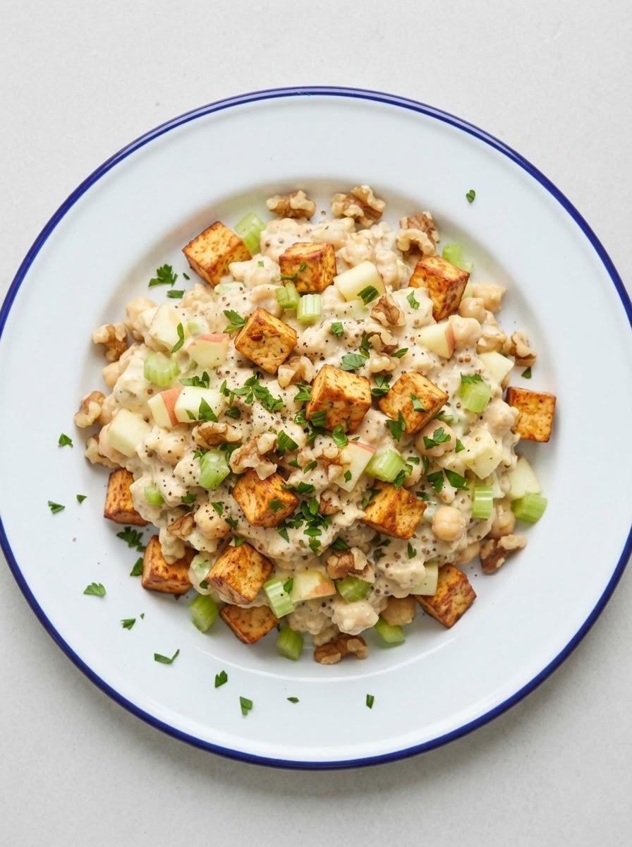 Vegan kipsalade