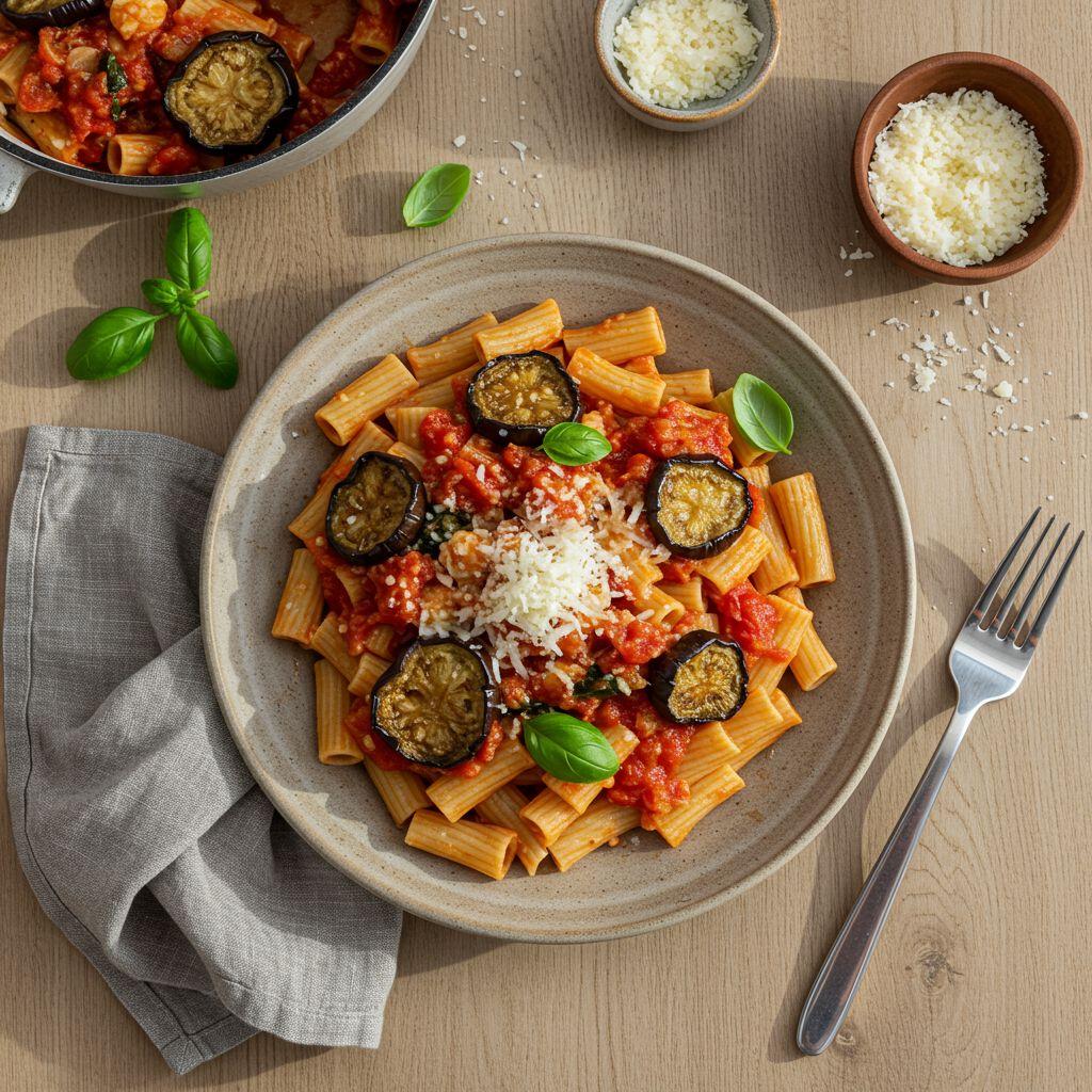 Pasta alla Norma - Ottolenghi
