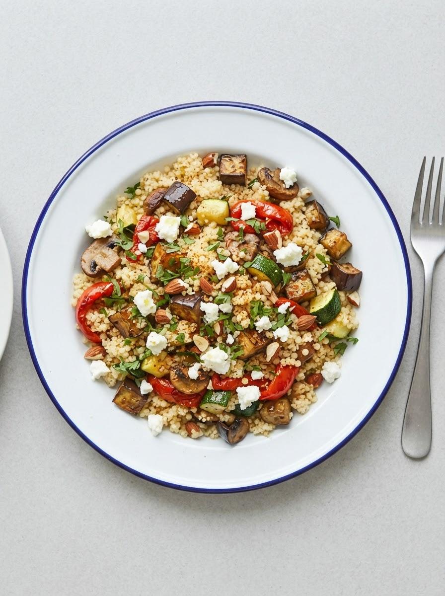 Vegetarische couscousschotel